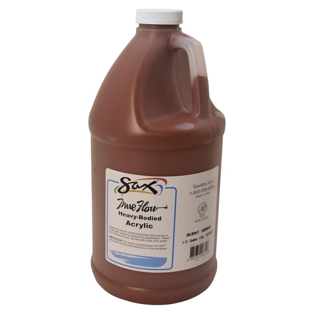Pintura acrilica Sax Burnt Sienna 1.89L