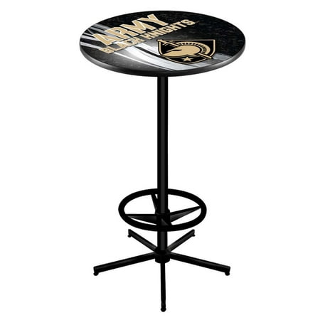 Army 42 Inch High 28 Top Black L216 Pub Table 28 Inch Top Black L216 Pub Table