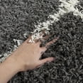 thumbnail image 2 of Safavieh Layla Tapis Géométrique Shag, 2 of 8