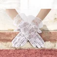 thumbnail image 4 of Guantes Encaje Primera Comunión Dama Fiesta Elegante Disfraz, 4 of 7