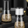 thumbnail image 5 of 2 Pcs Premium Manual Salt Mill,Clear Glass Pepper Grinder Adjustable, 5 of 5