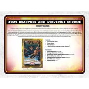 2025 Topps Chrome Deadpool Hobby Box