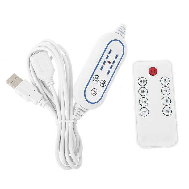 verbrand Mogelijk door elkaar haspelen 4 Speed Adjustable Remote Control Universal Remote Control for USB Fan LED  Light - Walmart.com