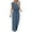 Light Blue, variant on fheaev Jumpsuits for Women Casual Summer 1 Piece Outfits Solid Color Sleeveless Wide Leg Pants Rompers with Pockets Clubwear Straight Leg Jumpsuit for Workwear