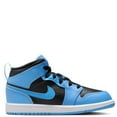 thumbnail image 2 of Little Kid's Jordan 1 Mid University Blue/Black-White (DQ8424 401) - 11.5, 2 of 8