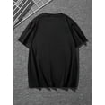 thumbnail image 2 of Manfinity LEGND Men King Print Crew Neck Short Sleeve T-Shirt, Casual Summer Top, For Friends, 2 of 6