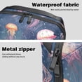 thumbnail image 4 of Jellyfish Digital Gadget Charger Case with Oxford Cloth, Waterproof, Hard Drive Cases, Digital Pouch, Charger Cord Organizer, Laptop Cord Organizer, 5.9x9.44x3.14 in., 4 of 6
