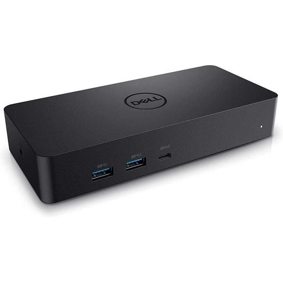 Restored Dell D6000S Universal USB-C Docking Station – Dual 4K Display Support, 130W Power Delivery, HDMI & DisplayPort, USB-C Connectivity (Refurbished)