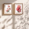 thumbnail image 3 of Abstract Pink Flower Canvas Painting – Wall Art for Living Room Bedroom Decoration, Poster Print, Frameless, 3 of 7