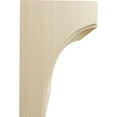 thumbnail image 3 of Ekena Millwork 5 1/4"W x 4"D x 6"H Clarksville Bracket, Rubberwood (2-Pack), 3 of 4