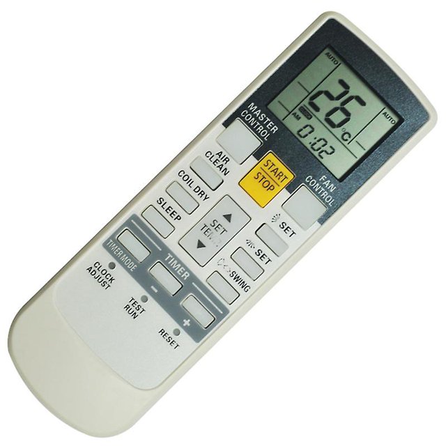 Control remoto de repuesto para aire acondicionado, control remoto adecuado para Ry12 Ry14 para aire acondicionado Fujitsu