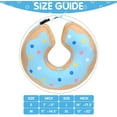 thumbnail image 2 of Dog Inflatable Recovery Collar - Soft Pet Surgery Collar for Dogs & Cats, Comfortable Protective E Collar Prevent from Licking, Biting Wound, Cute Donut Design, 2 of 7