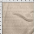 thumbnail image 4 of oneOone Viscose Jersey Light Beige Fabric Hearts Print Sewing Craft Projects Fabric Prints By Yard 60 Inch Wide, 4 of 5