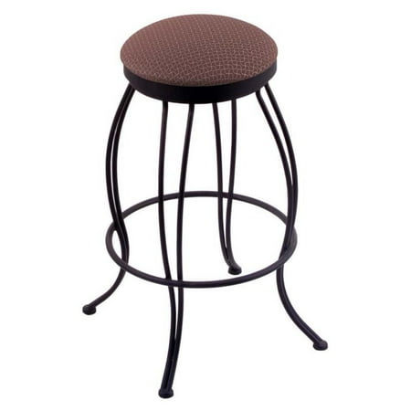 Holland Bar Stool Georgian 25 in. Swivel Counter Stool - Black Wrinkle