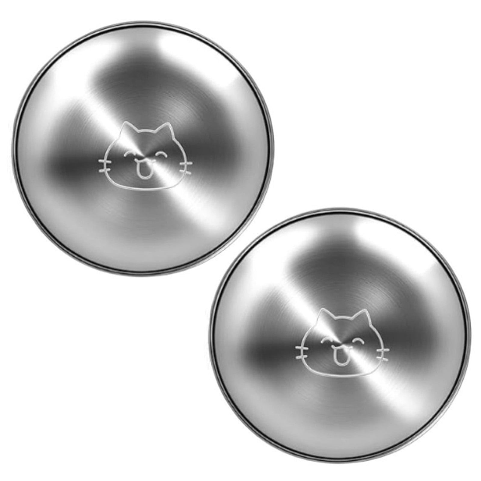 Stainless Steel Pet Dishes Easyly Clean Cats Dog Feeding Bowl For Indoor Outdoor Use