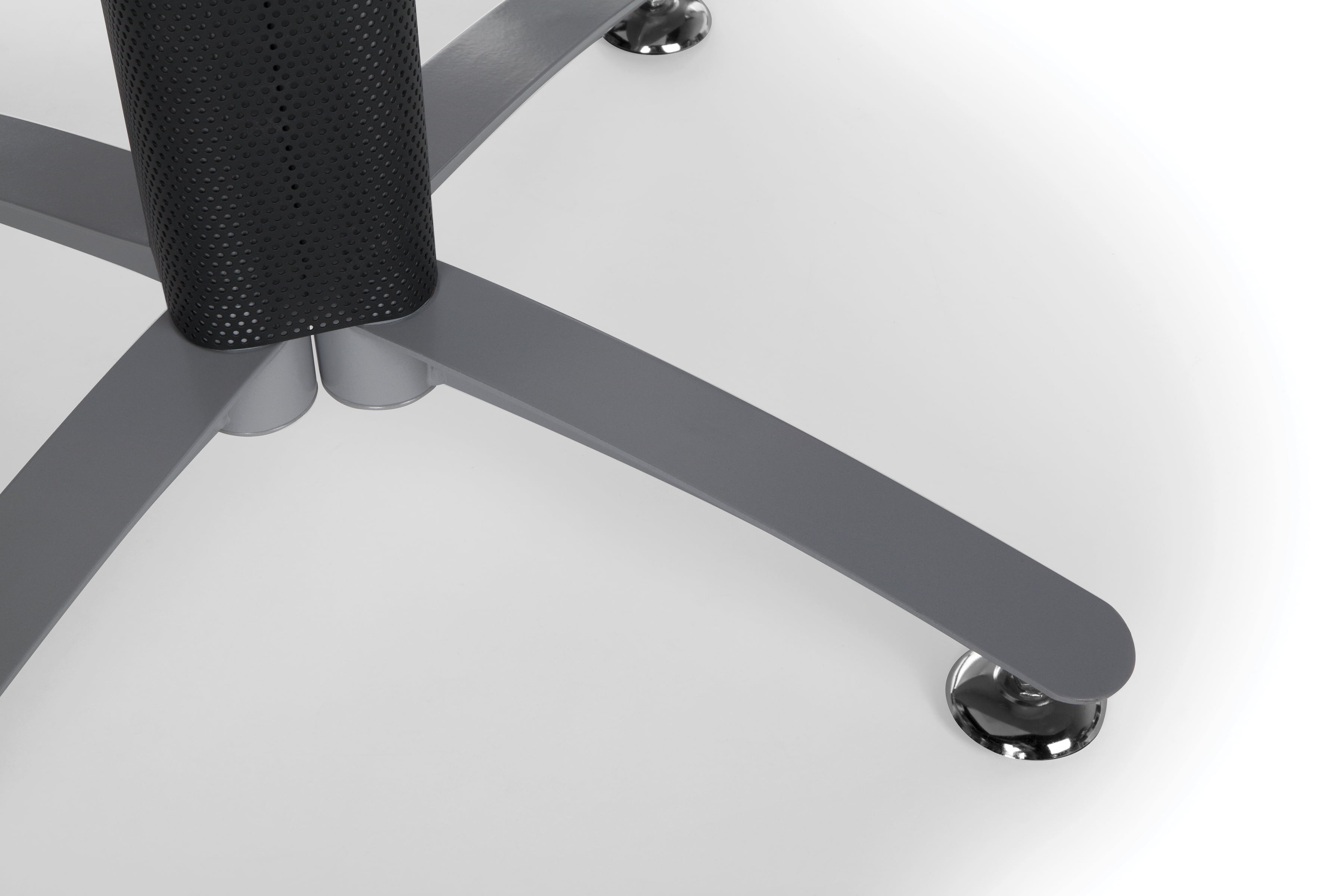 OFM 36" Multi-Purpose Square Table with Metal Mesh Base, in Gray Nebula (KMT36SQ-GRYNB)