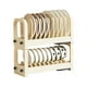 thumbnail image 3 of Organizador de platos Nikou telescópico ajustable para cocina 44-60cm, 3 of 15