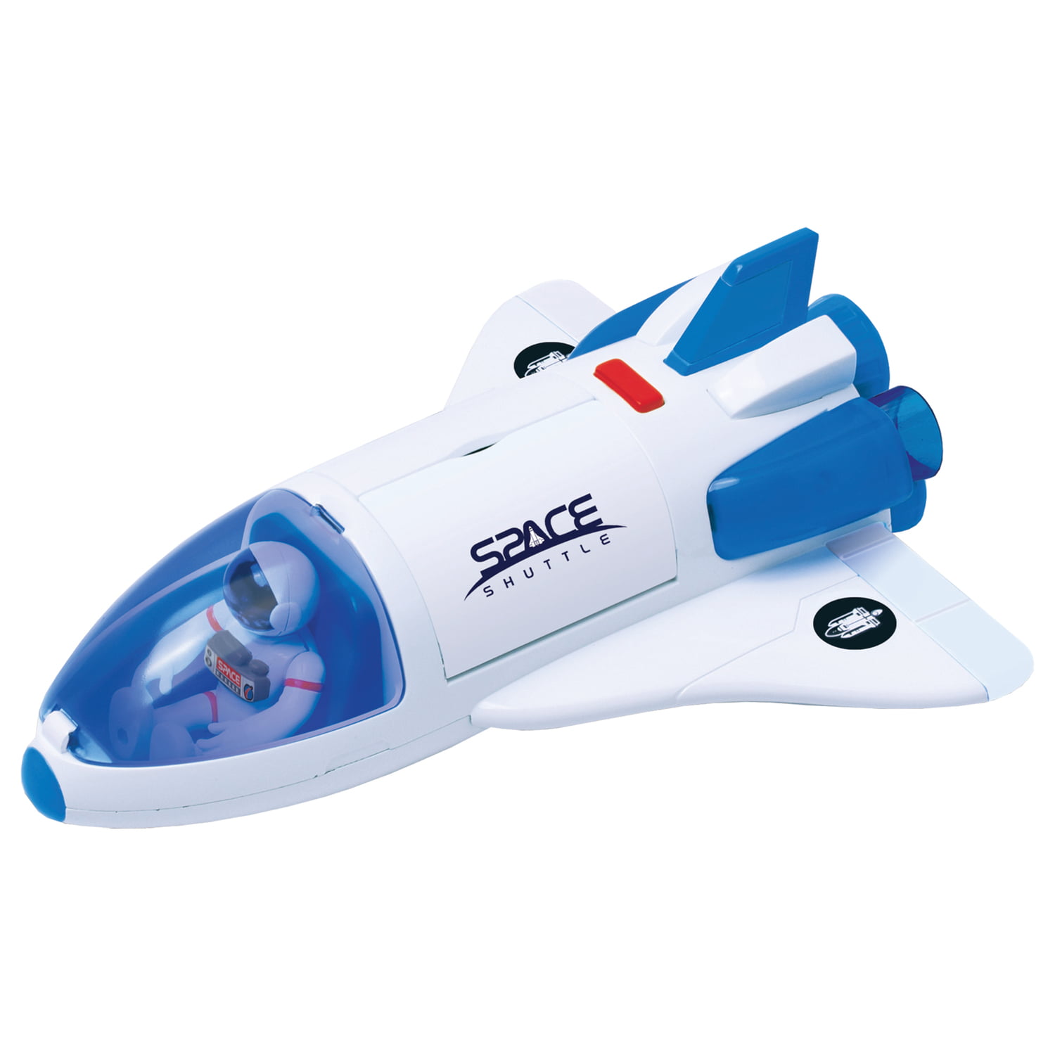 SPACE SHUTTLE MODELFRICTION TOY  PULL BACK ACTIONDIE-CAST 7.5 INCHES LONG 
