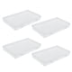 thumbnail image 3 of Caja De Almacenamiento De Plástico, Contenedor De Almacenamiento Portátil Duradero Para El Hogar Para La Oficina, 3 of 7