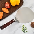 thumbnail image 2 of 6x5 inch Extra Wide Large Grill Spatula Heavy Duty Stainless Steel Griddle Burger Spatula Kitchen Spatula with Cutting Edges Multifunctional Cooking Turner for Skillets Grills, 2 of 9