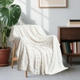 thumbnail image 3 of Dmlowu Extra Large Throw Blanket - 28x40" Cozy Fleece Blanket, Comfortable Breathable Throw Blanket for Couch Sofa Bed, Warm Fluffier Fuzzy Blanket, 3 of 6