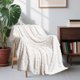 thumbnail image 4 of Manta de camilla de ante, vellón 70x100cm | Manta cálida, suave y acogedora para oficina, sofá, cama | Diseño ligero de rayas, opciones multicolor, perfecto para siestas y descanso, 4 of 6