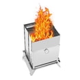 thumbnail image 3 of New Camping Barbecue Oven, Camp Tent Stove, Portable Wood Burning Stove with Grill Racks, 3 of 9