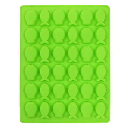 

BMForward 36 Fish Candy Ice Tray Silicone Chocolate With Small Cake Mould