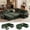 Green, variant on 111" U Shaped Modular Sectional Sleeper Sofa with Pull Out Bed,7 Seat Gray Chenille Couch with 2 Pull-Out Beds,USB Ports,Tool Free Assembly