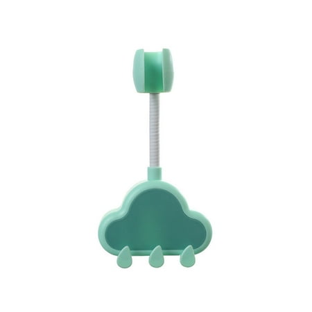 

Dido Shower Head Holder Adjustable Bathroom Showerhead Bracket Rack Buckle Punch Free Removable Nozzle Base Stand Attachment Light Green