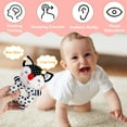 thumbnail image 5 of sixwipe 2Pcs Baby Rattle Toys, Infant Soft Stuffed Animal Rattles Set, Newborn Soft Handbell Grab Shaker for 0 3 6 9 12 Months Babay, 5 of 7