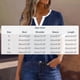 thumbnail image 4 of TaTaai Women's Summer V-Neck Top, Lightweight Cotton, Relaxed Fit, Short Sleeve, Breathable, Casual Daily Outings Multi-Color Gift, 4 of 7