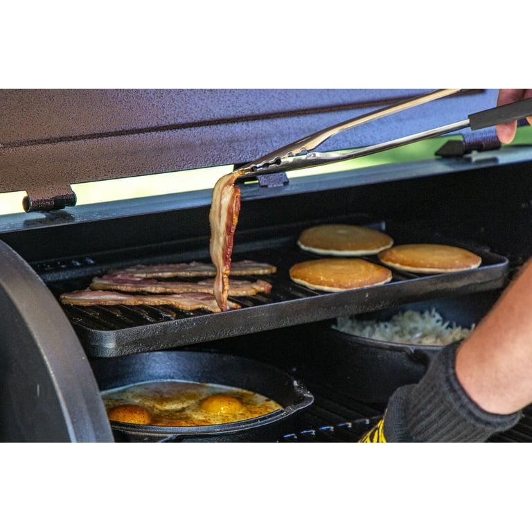 Pit Boss 10x20 2 Sided Pre-seasoned Cast Iron Griddle 