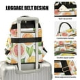 thumbnail image 3 of FORMRS Mini Backpack Purse for Women Travel Daypack Casual Shoulder Bag, Candy Orange, 3 of 7