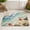 Color 3, variant on SPXUBZ Diatomaceous Earth Bath Mat Blue Winter Snow Scene Forest Village Non Slip Quick Dry Bathroom Rug