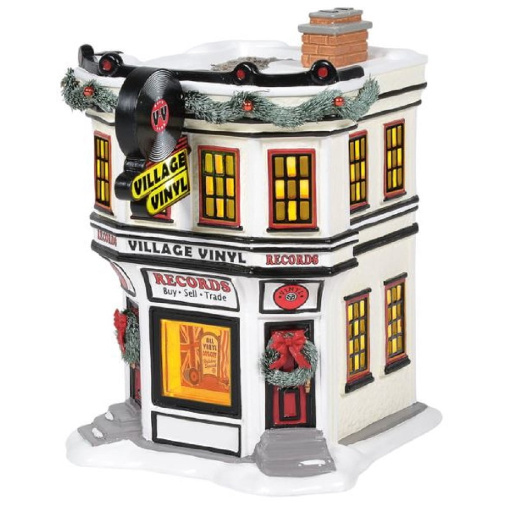 Department 56 Village Vinyl Snow Village Building 6005454 New Walmart