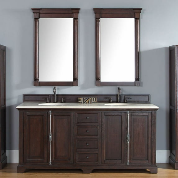James Martin Providence 72 in. Double Bathroom Vanity