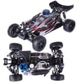 thumbnail image 3 of 1/10 RH1006 Nitro RC Car 4WD Off Road Remote Control Racing Vehicle Nitro Powered Truck With 2.4G Controller RTR Hobby Grade Remote Control Car For Adults Enthusiasts - Black & Red, 3 of 9