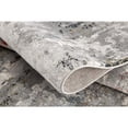 thumbnail image 5 of 2â€™ x 15â€™ Gray Abstract Pattern Runner Rug, 5 of 8