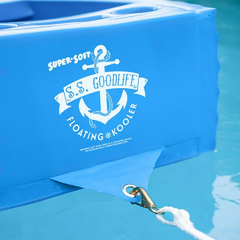 TRC Recreation Super Soft Floating Cooler - Bahama Blue