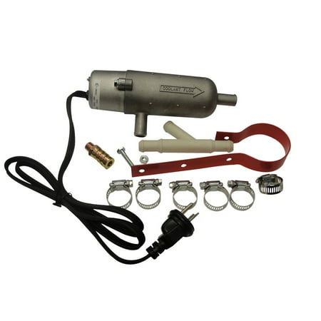 240 Volt 1000 Watt External Tank Engine Heater for Farm and Tractor 25 Quart