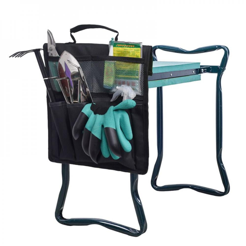 Portable Garden Kneeler Tool Bag For Knee Stool Gardening Tools Storage Pouch 
