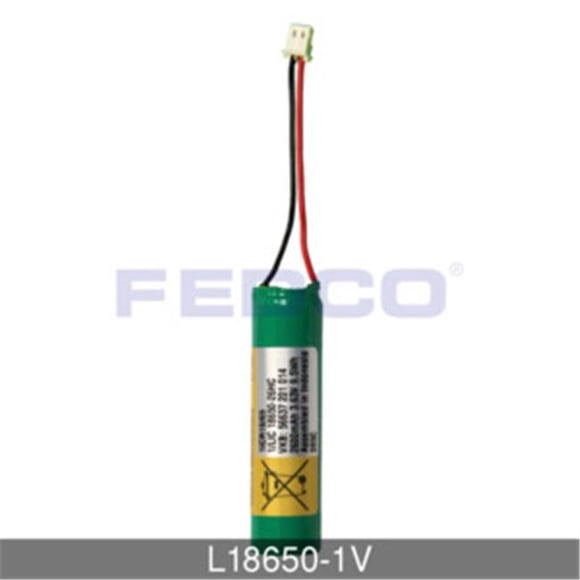 Varta L18650-1V 2600 mAh 3.6V Off Shelf Battery for Medical Industrial & Consumer Applications, Green Heat Shrink