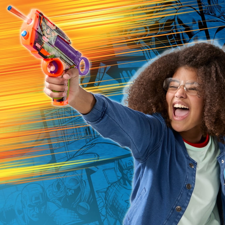 Nerf Marvel Hulk Dart Blaster, 4 Nerf N1 Darts, Ages 8+ - Walmart.com