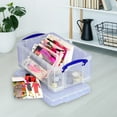 thumbnail image 4 of Really Useful Box 9L Storage Container with Lid & Clip Lock Handle (2 Pack), 4 of 10