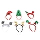 thumbnail image 2 of 6 diademas navideñas con diseño de árbol de Navidad, reno, copo de nieve, gorro de Papá Noel para fiestas navideñas., 2 of 14