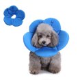 thumbnail image 1 of Dog Cone After Surgery, Dog Protective Collar, Pet Recovery Collar for Dogs and Cats (Blue Flower), 1 of 7