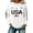 White#4035FF, variant on AHMOMEI Women's 250 Anniversary USA Shirt 1776-2026 USA 250th Anniversary Long Sleeve Waffle Knit 4th of July Women Sweatshirt