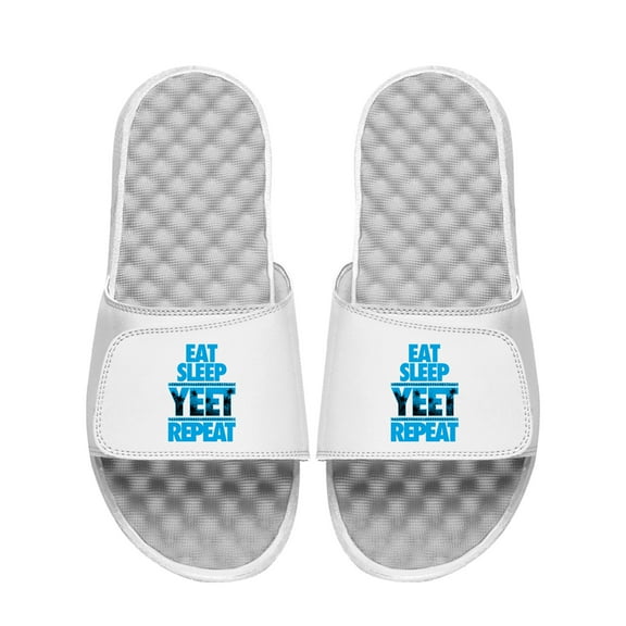 Unisex ISlide  White Jey Uso Slogan Slide Sandals