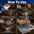 thumbnail image 6 of Ultrasonic Carburetor & Parts Cleaner Solution Concentrate | Makes 200 Gal. | Made in The USA | for All Ultrasonic and Immersion Machines | Cleaning Liquid | Engine Parts, Carbs, Car Parts, 6 of 7
